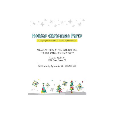 Great Papers Holiday Letterhead 80/Count (2015043)