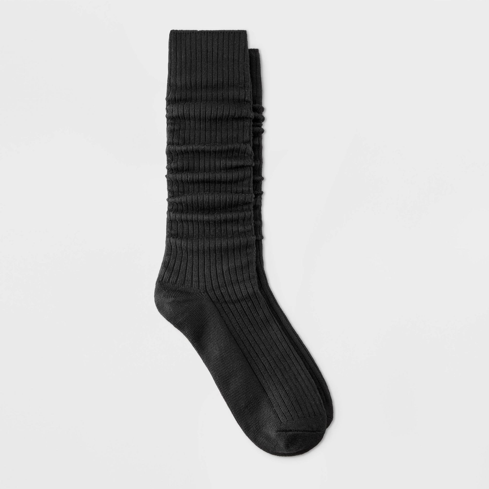 Women's Ribbed Super Soft Slouch Crew Boot Socks - Auden™ 4-10