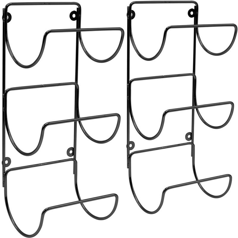 Sorbus Wall-Mount Towel Rack - Great for Organizing Rolled Bath Towels, Washcloths, Linens (Holds 6), 5 of 7