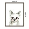 Amanti Art Koala in Glasses by Mercedes Lopez Charro Canvas Wall Art Print Framed 16 x 20-in. - 4 of 4