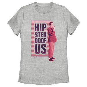 Women's Seinfeld Kramer Hipster Doofus T-Shirt - 1 of 4
