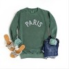 Simply Sage Market Embroidered Paris Arched Garment Dyed Sweatshirt - 3 of 4
