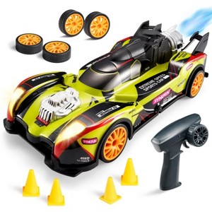 Joyfy 1:20 Scale 2.4GHz RC Drift Car – 4WD High-Speed Remote Control Car with Smoke Effect – Cool Toy Birthday Gift for Kids Boys & Girls 6+ - 1 of 4