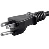 Monoprice Power Cord, NEMA 5-15P to IEC 60320 C13, 16AWG, 13A/1625W, 3-Prong, Black, 8ft - 3 of 4