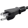 Monoprice Power Cord - 8 Feet - Black | NEMA 5-15P to IEC 60320 C13, 16AWG, 13A/1625W, 3-Prong - image 3 of 4