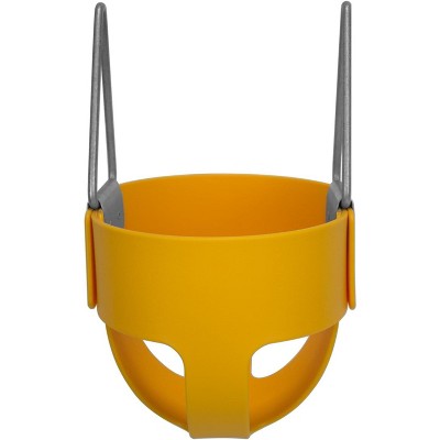 American Swing Products Jensen S107Y Residential Full Bucket Elastometer Seat - Yellow