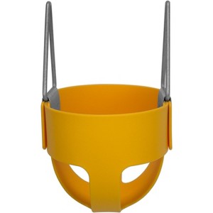American Swing Products Jensen S107Y Residential Full Bucket Elastometer Seat - Yellow - 1 of 3