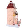 Cody Foster 14.0 Inch Candy Cane Manor Christmas Christmas Village , Lightweight Christmas Decor Nostalgic Putz House (1PC) - 4 of 4