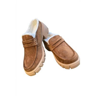 Women's Wo's Fluff Slip On Loafers - Very G