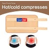 4 Pcs Castor Oil Pack Wrap Organic Cotton for Liver Detox, Stomach, Belly, Neck, Breast & Entire Body - 4 of 4