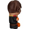Gemmy Airblown Inflatable Harry Potter with Pumpkin, 3 ft Tall, Black - 2 of 4