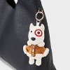 Cozy Bullseye Dog Bag Charm - Universal Thread™ Off-White - 2 of 2