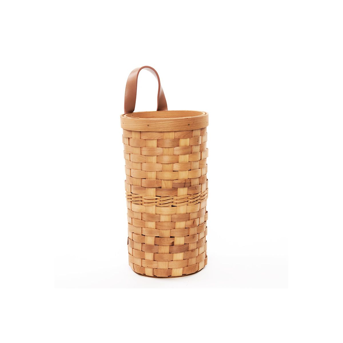 The Lakeside Collection Decorative Grocery Plastic Bag Dispenser - Woven Design - - thumbnail 2