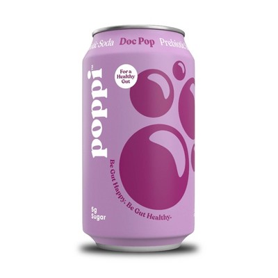 Poppi Doc Pop Prebiotic Soda - 12 fl oz Can