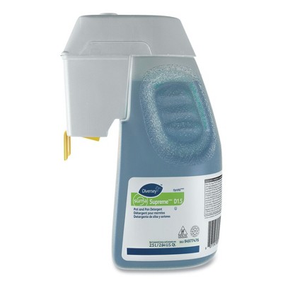 Suma Supreme Concentrated Pot And Pan Detergent, Floral, 2.6qt Optifill System Refill