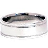 Pompeii3 7mm 950 Platinum Comfort Fit Wedding Band NEW Ring - 3 of 4