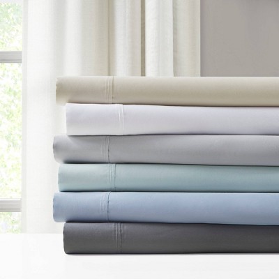 Seafoam Queen 1500 Thread Count Cotton Blend 4-Piece Sheet Set
