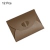 Unique Bargains Mini Pearlescent Paper Heart Shaped Clasp Envelopes 12 Pcs - 3 of 4