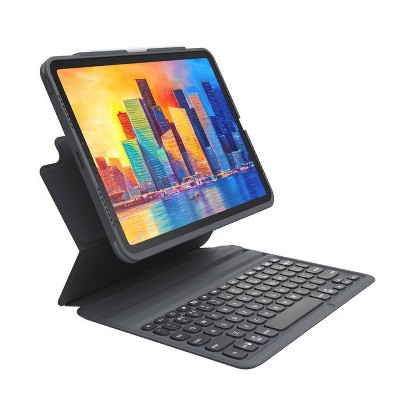 Zagg Pro Keys Wireless Keyboard and Detachable Case for Apple iPad Air 10.9" - Black/Gray