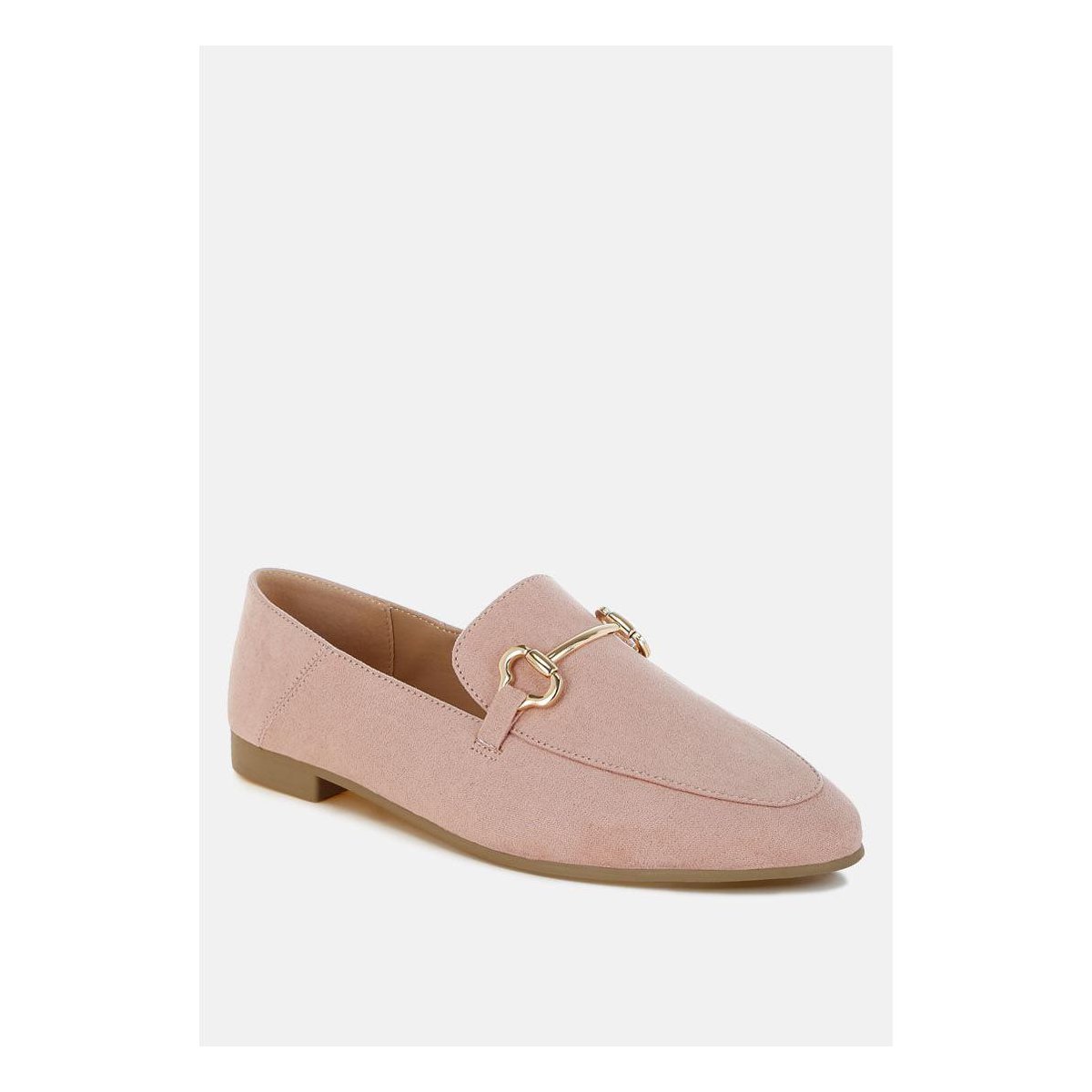 Женские туфли London Rag Womens Noltas Horsebit Embellished Flat Loafers 9 — фото 2
