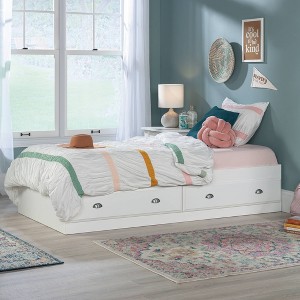 Sauder Shoal Creek Twin Mates Bed Soft White : Target