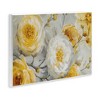 Stupell Industries Layered Flower Blossoms Yellow Wall Plaque Art - 2 of 4