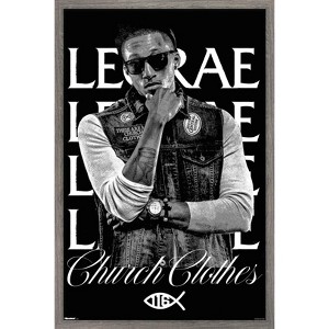 Trends International Lecrae - Church Clothes Framed Wall Poster Prints - 1 of 4