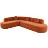 SAINTCY 122" Extra Large Sectional Sofa Soft Fabric Upholstery - 4 of 4