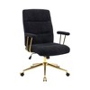 NicBex Adjustable Office Chair with Wheels,Modern Computer Chair with Padded Arms,Swivel Desk Chair for Adult,Student - 2 of 4