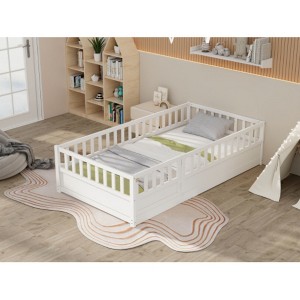 Compact Single Bed with Integrated High-Security Features and Door - 1 of 4