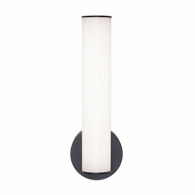Leia 14'' Black Acrylic LED Wall Sconce