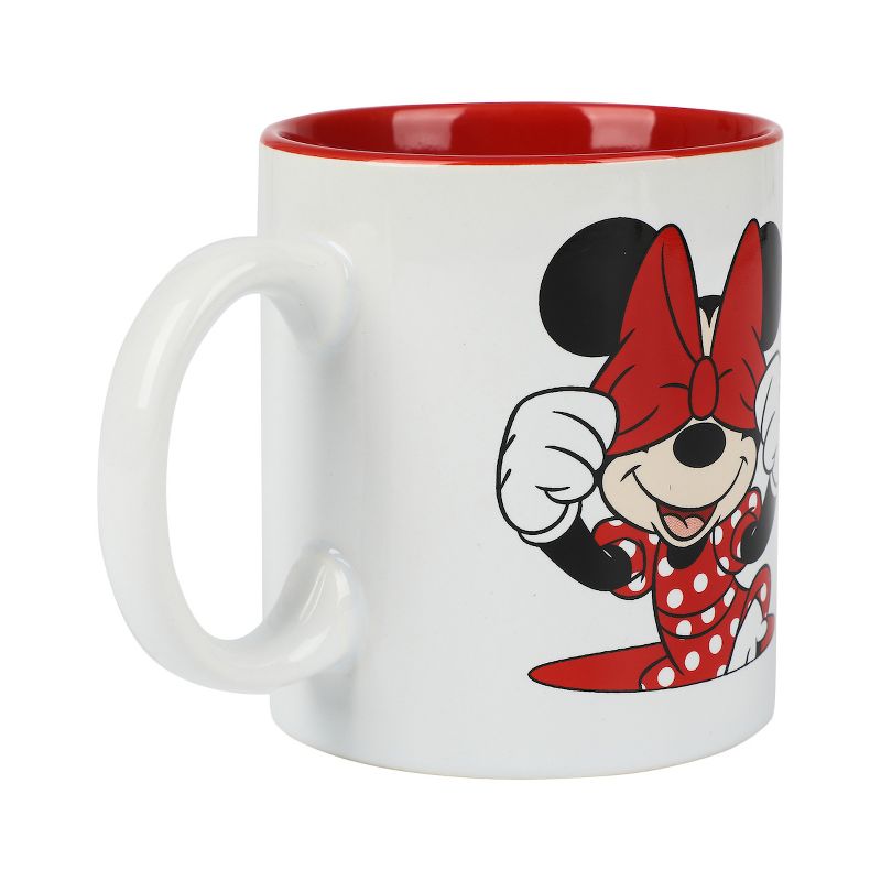 Disney Mickey & Minnie Mouse Peekaboo 2-Pack 16 Oz Ceramic Mug Set, 3 of 7