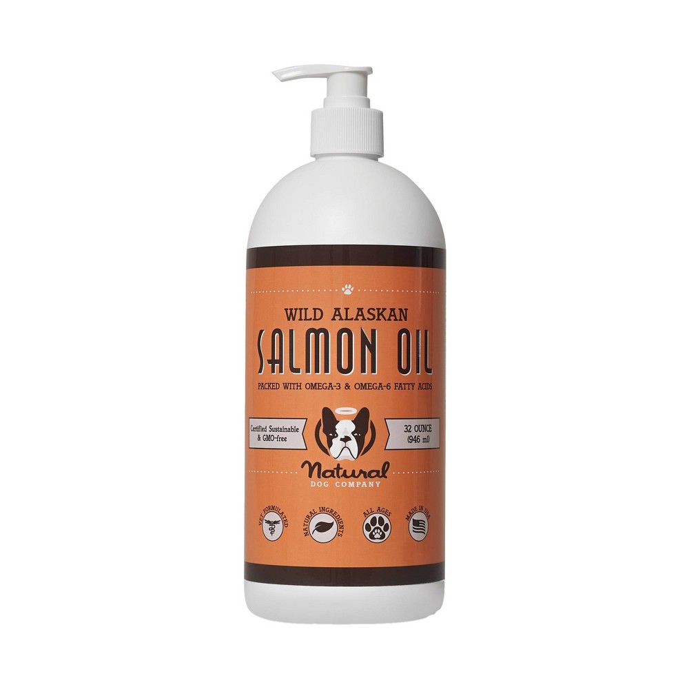 Natural Dog Company Wild Alaskan Salmon Oil - 32oz