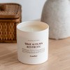 Candier Autumn Aesthetic Soy Wax 9oz Candle Cream - 2 of 4