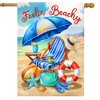 Briarwood Lane Summer House Flag 40x28 For Outdoor Feelin Beachy For Summer House Flag - 2 of 4