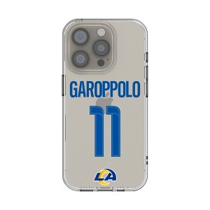 NFL Los Angeles Rams Players Game Tactic Clear Cell Phone Case for Apple iPhone - 1 of 4