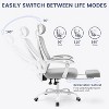 Ergonomic Office Chair with Adjustable Lumbar Support & Footrest, High-Back Mesh Computer Chair, 400LB Capacity for Home, Office, and Gaming - 2 of 4