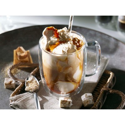 Clear Double-Wall Glass 8-Piece Mug Set