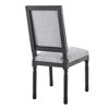 Modway Court French Vintage Upholstered Fabric Dining Side Chair - 3 of 4