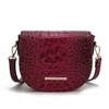 MKF Collection Amalia Crossbody Bag Croc-Embossed Vegan Leather Shoulder Bag Handbag by Mia K - 2 of 4