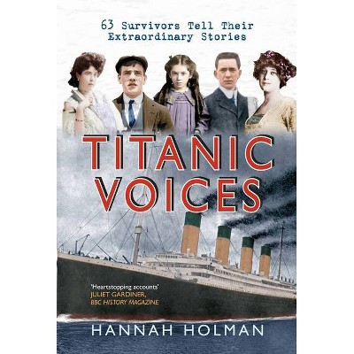 Titanic Voices - by  Hannah Holman (Paperback)