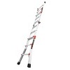 Little Giant Ladder Systems Model 13 300lb ANSI Type IA rated Aluminum Ladder Gray - 4 of 4