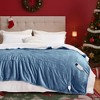 Bedsure Heated Blanket - Fast Heating Electric Blanket Soft Flannel Heated Throw Warm Gifts for Family - 3 of 4