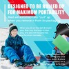 Sunlite Sports Premium 45" Snow Sled for Kids & Adults, Reinforced Toboggan with Durable Bottom & Stitched Fabric - 2 of 4