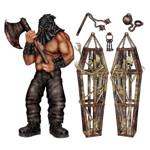 Beistle 9" - 62" Executioner and Skeleton Props 12/Pack 00914 - 1 of 1