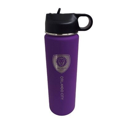 MLS Orlando City SC 22oz Rubberized Touch Water Bottle
