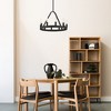 Designers Fountain Carousel 10 - Light Chandelier in  Black - 4 of 4