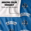 University Of New Orleans Logo Pattern Silky Touch Blanket White 50x60 - 4 of 4