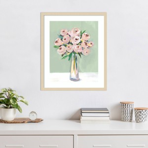 Amanti Art Hello Spring II by Isabelle Z Wood Framed Wall Art Print - 1 of 4