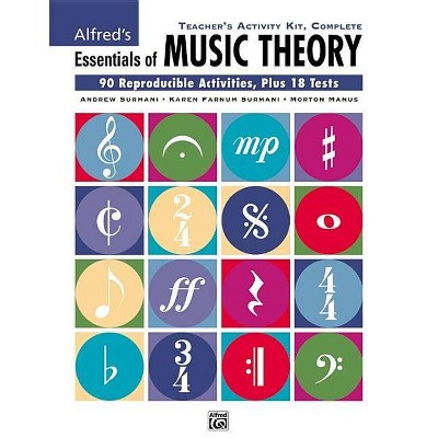Alfred's Essentials of Music Theory - by  Andrew Surmani & Karen Farnum Surmani & Morton Manus (Paperback)